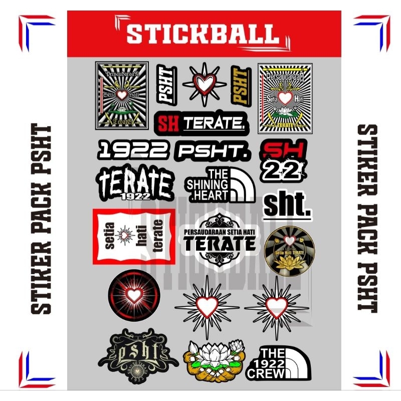

STIKER PSHT 1922 TAHAN AIR GLOSY dan HOLOGRAM