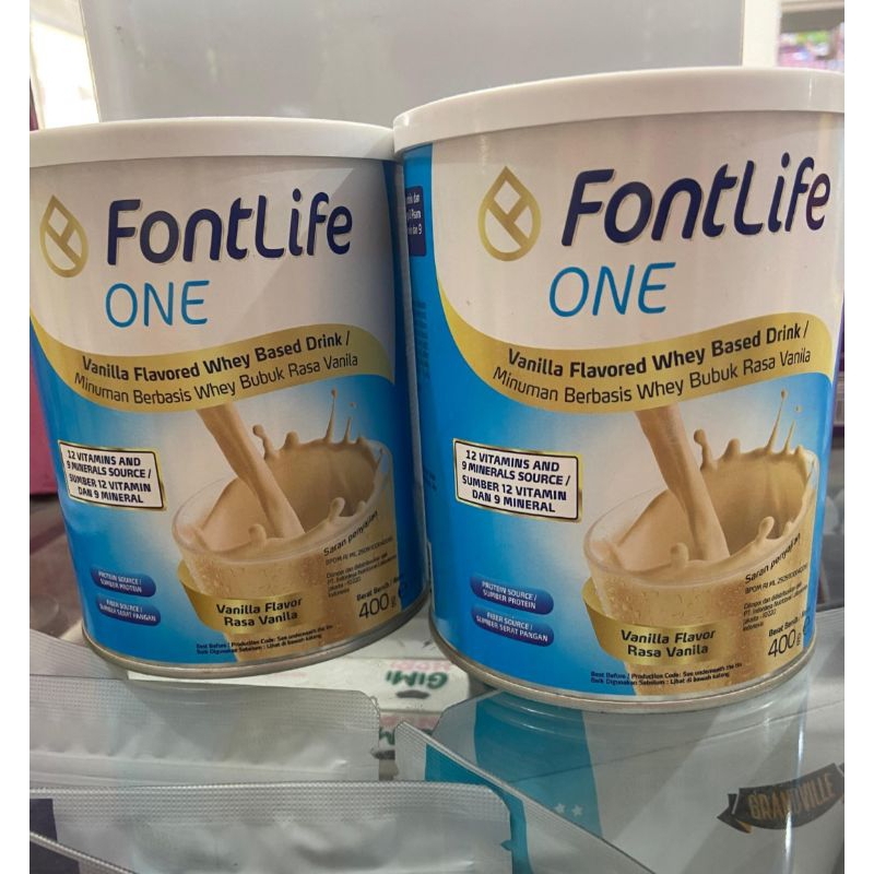 

Susu Fontlife one 400gr