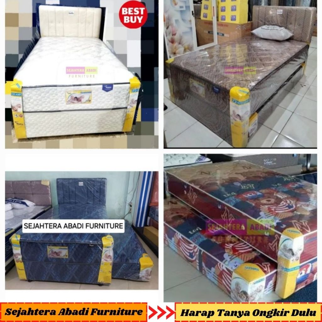 american pillo springbed beautyland sorong 2in1 twin standard american springbed teenager ranjang su