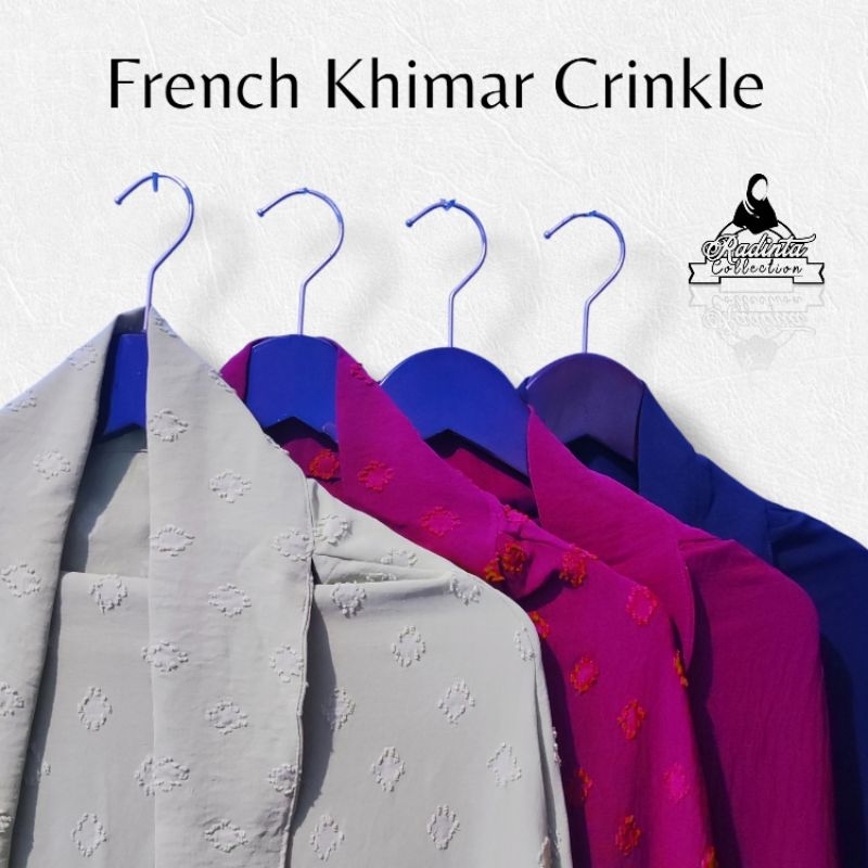 French Khimar Crinkle - crinkle airflow & uragiri