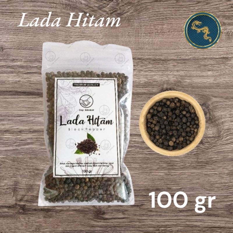 

LADA HITAM 100 gr - Lada Hitam Biji Utuh / Whole Black Pepper / Rempah / JSR 100% PREMIUM QUALITY