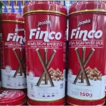 

finco wafer stik 150g/wafer stik brown sugar