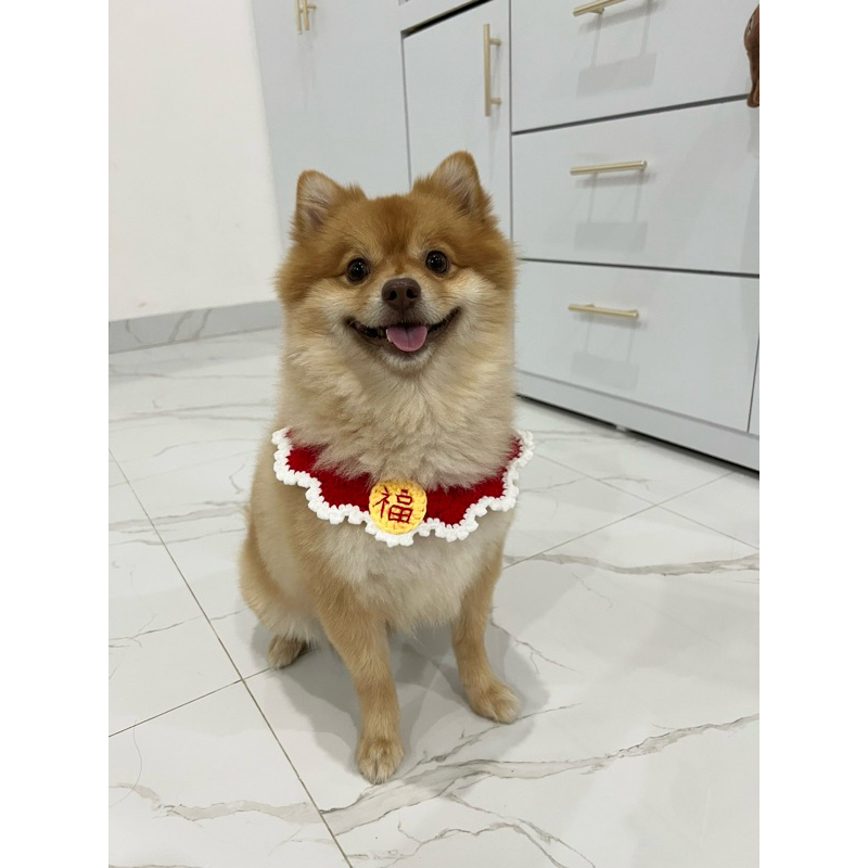 Dog bib imlek / collar imlek anabul