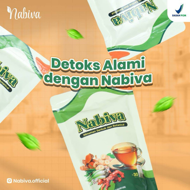 

Teh Rimpang Celup Nabiva - 30 tea bag - sudah BPOM