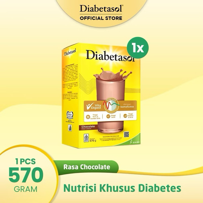 

DIABETASOL COKLAT 570grm