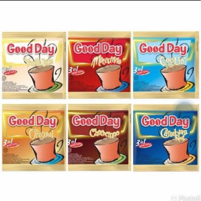 

Good Day 3IN1 1 renceng isi 10 bungkus / GoodDay 1 renceng 20gr