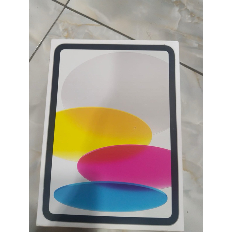 ipad 10 new wifi+celluler 256 gb belum buka dus