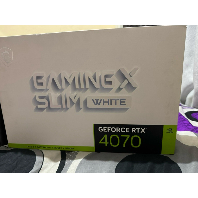 VGA MSI RTX 4070 12GB GAMING X SLIME WHITE (second)