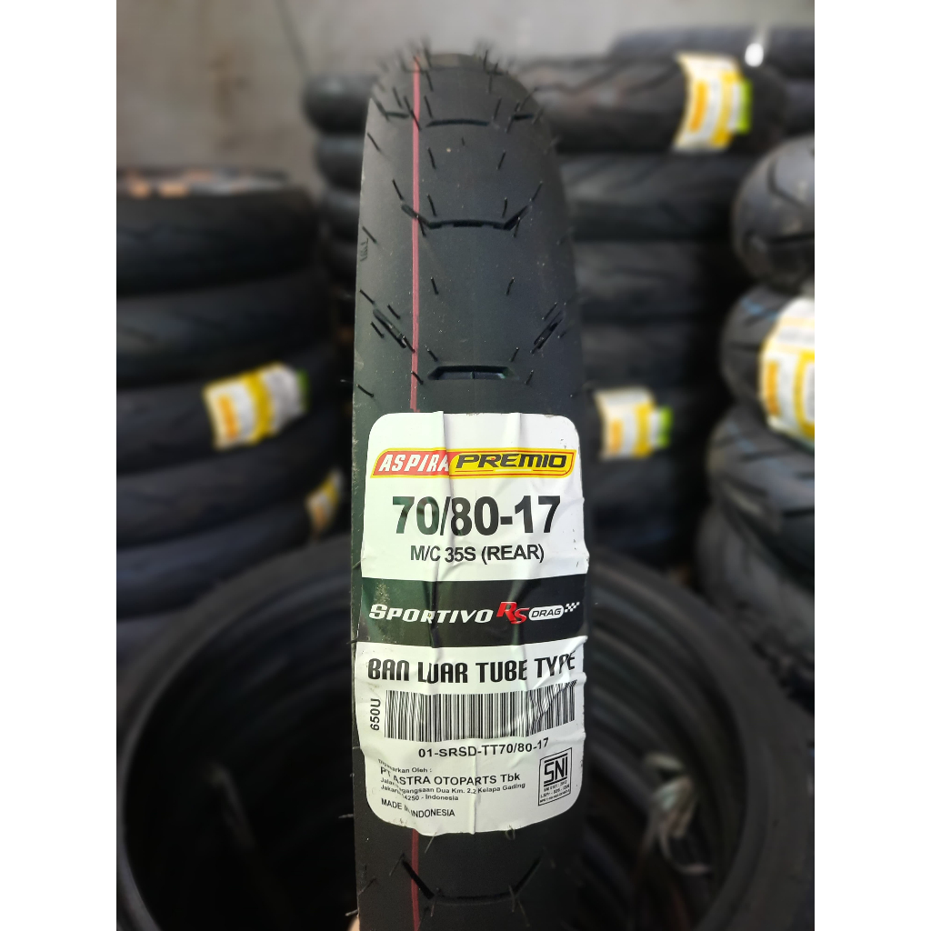 Ban Aspira Premio Sportivo RS Drag 70/80-17 Ban Drag, Drag Race - RS D