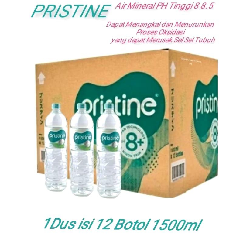 

PRISTINE AIR MINERAL 8.6+ 1500ML (1 DUS)