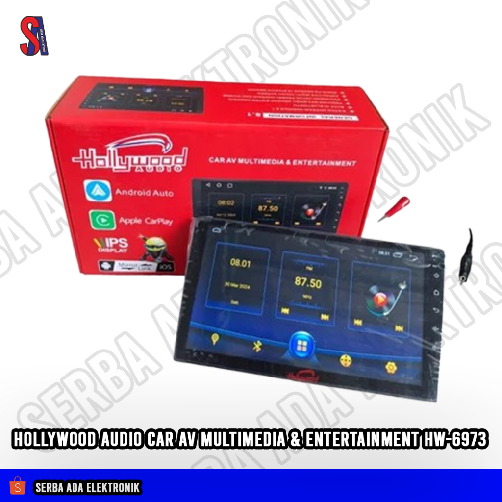 Hollywood Audio Car AV Multimedia & Entertainment HW-6973