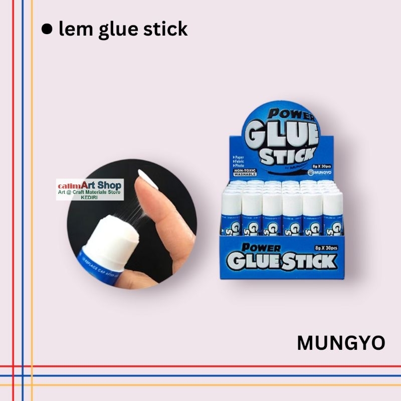 

Lem Kertas Mungyo Glue Stick Strong Adhesive