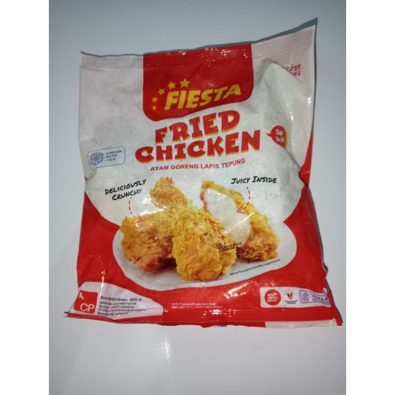 

Fiesta fried chicken 400gr