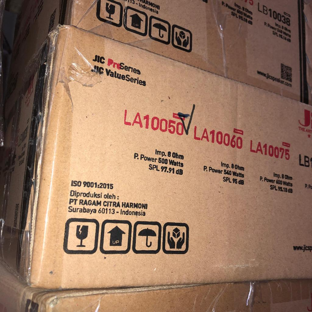 Speaker JIC 10 inch LA 10050