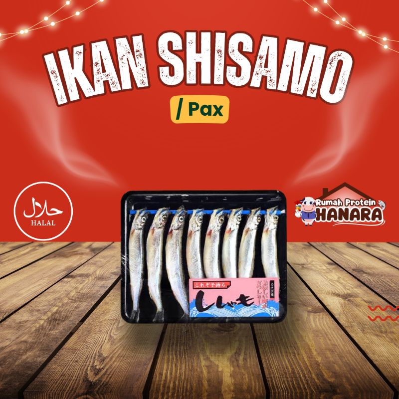 

Ikan Shisamo Isi 8 Ekor