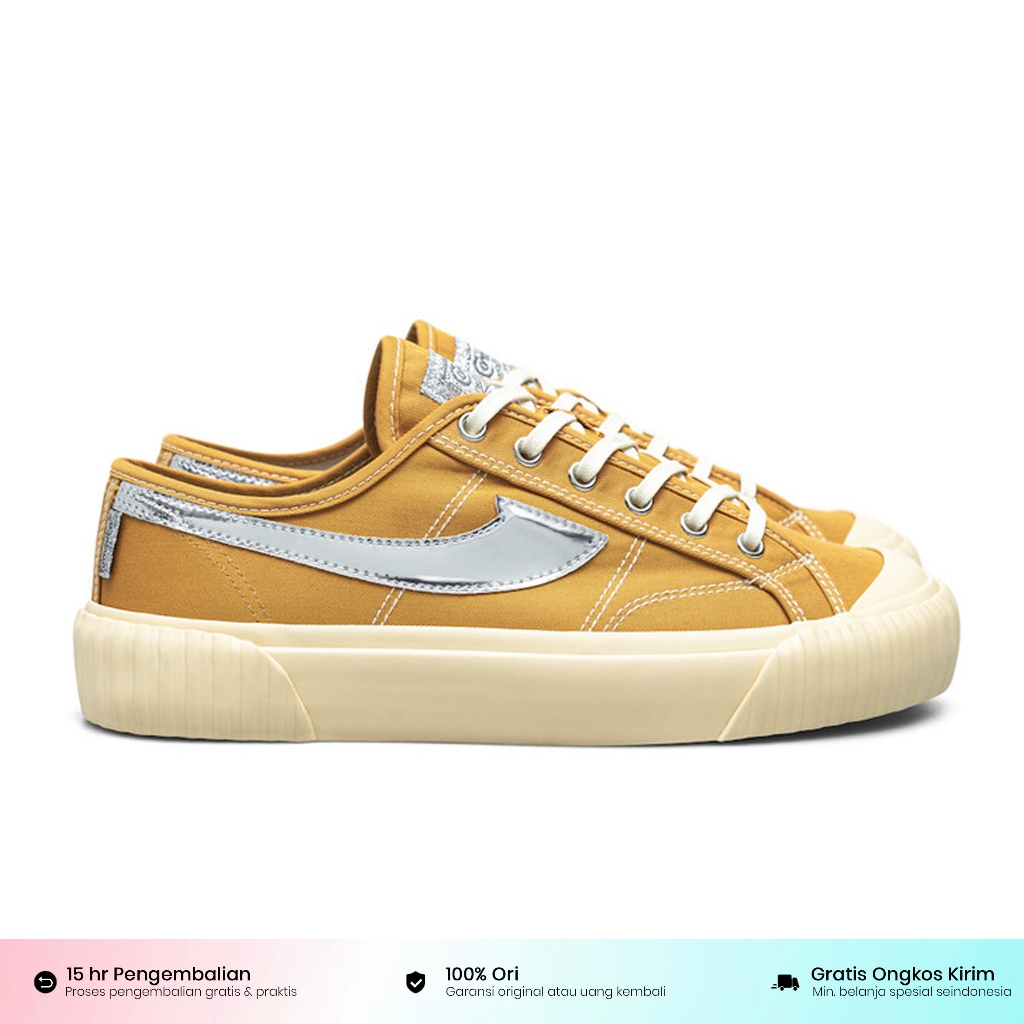 Compass Vintage Low Mustard Silver