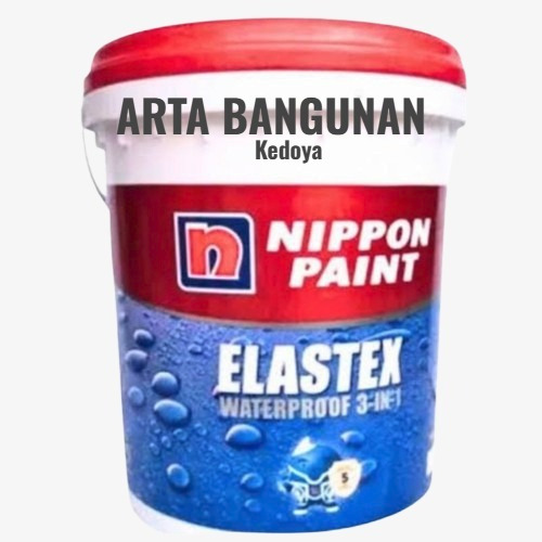 Nippon Elastex Waterproofin Custom Warna - 20 Liter ( Pail )