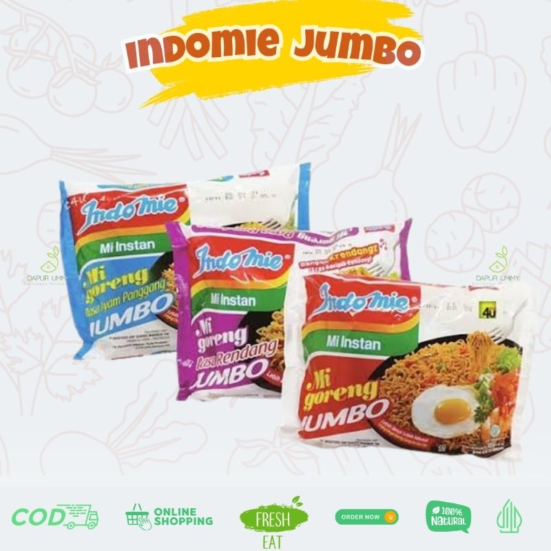 

Indomie Jumbo Goreng 128g