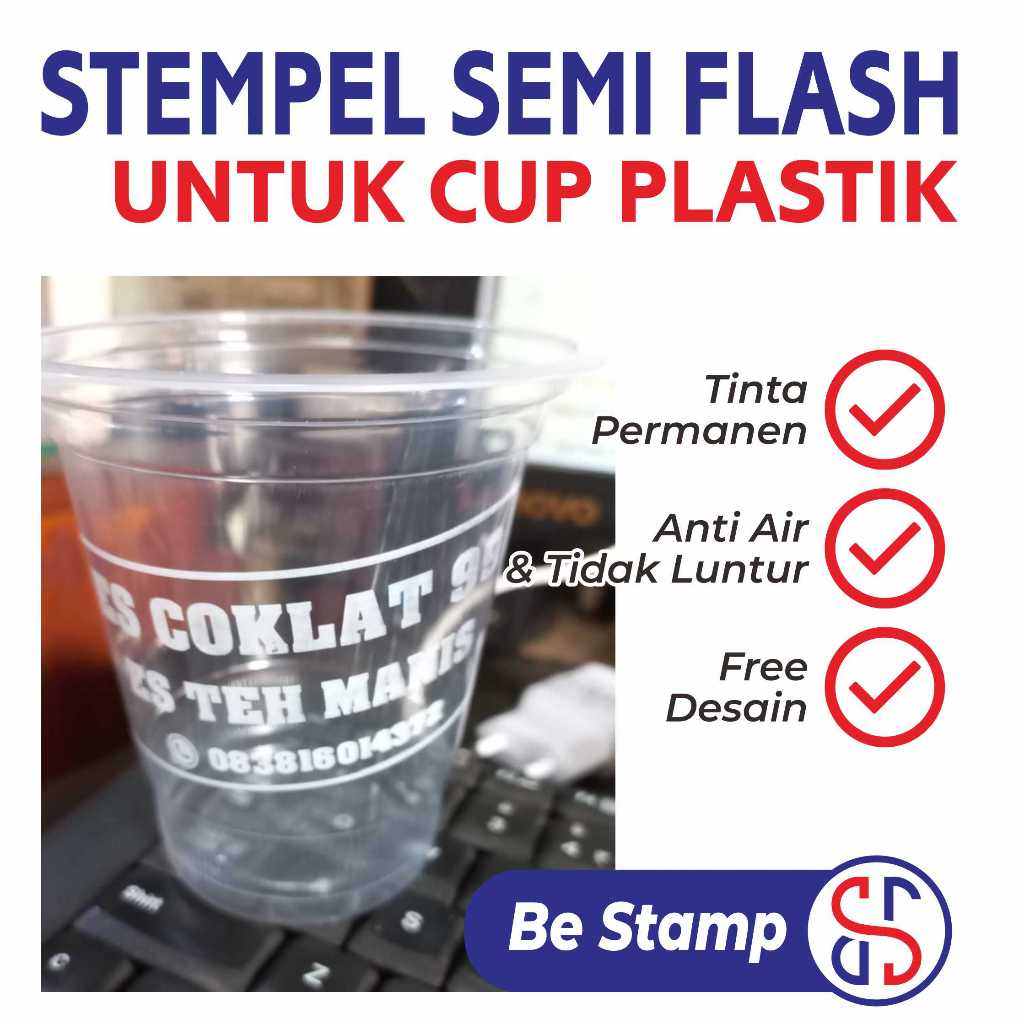 

HJK STEMPEL SEMI FLASH (Untuk CUP Plastik)