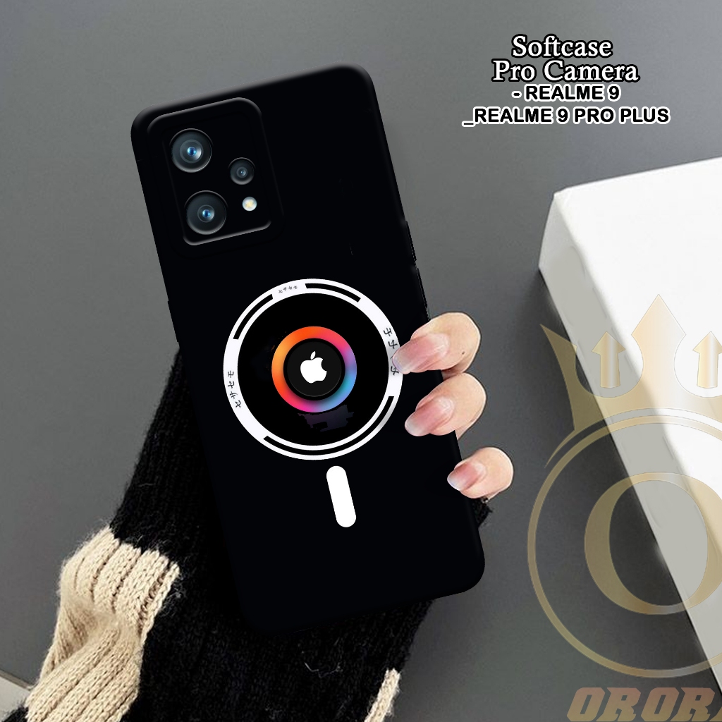 Softcase Realme 9 / Realme 9 Pro Plus - ORORA - Casing Realme 9 - Motif case Logo - Realme - Softcas
