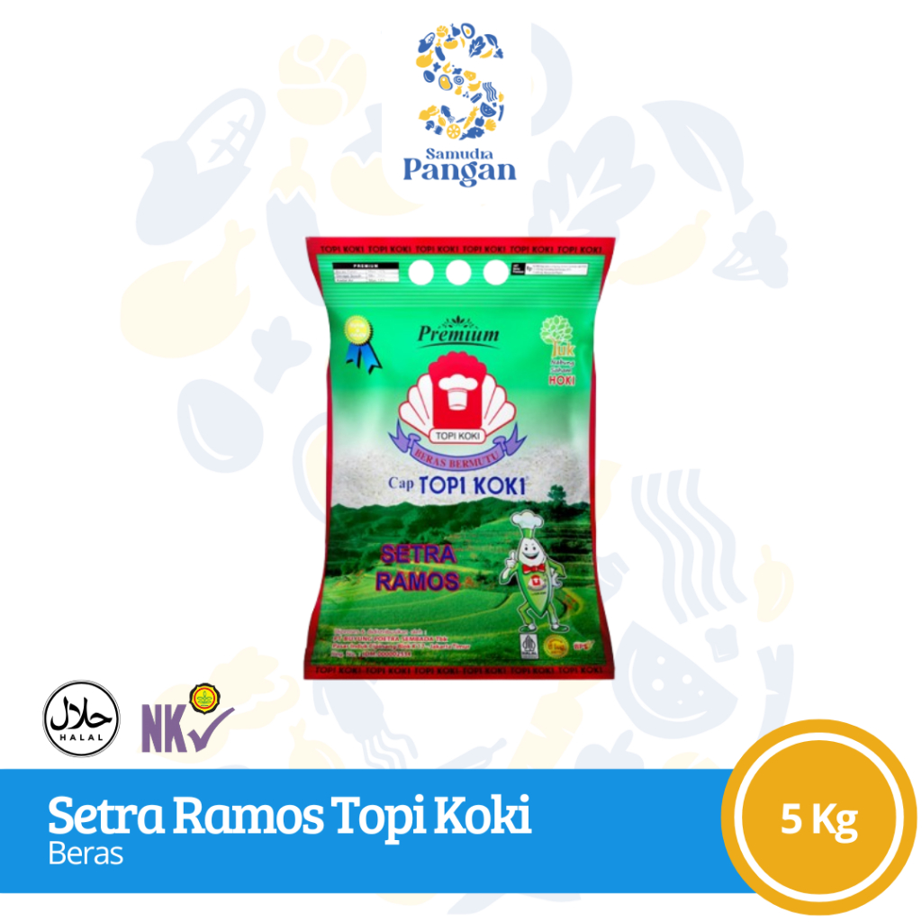 

Beras Setra Ramos Topi Koki Beras Premium 5 Kg