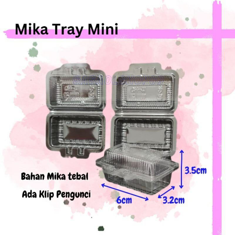 Mika Tart CH11 (isi 25 pcs) Mika mini sushi Mika Mochi