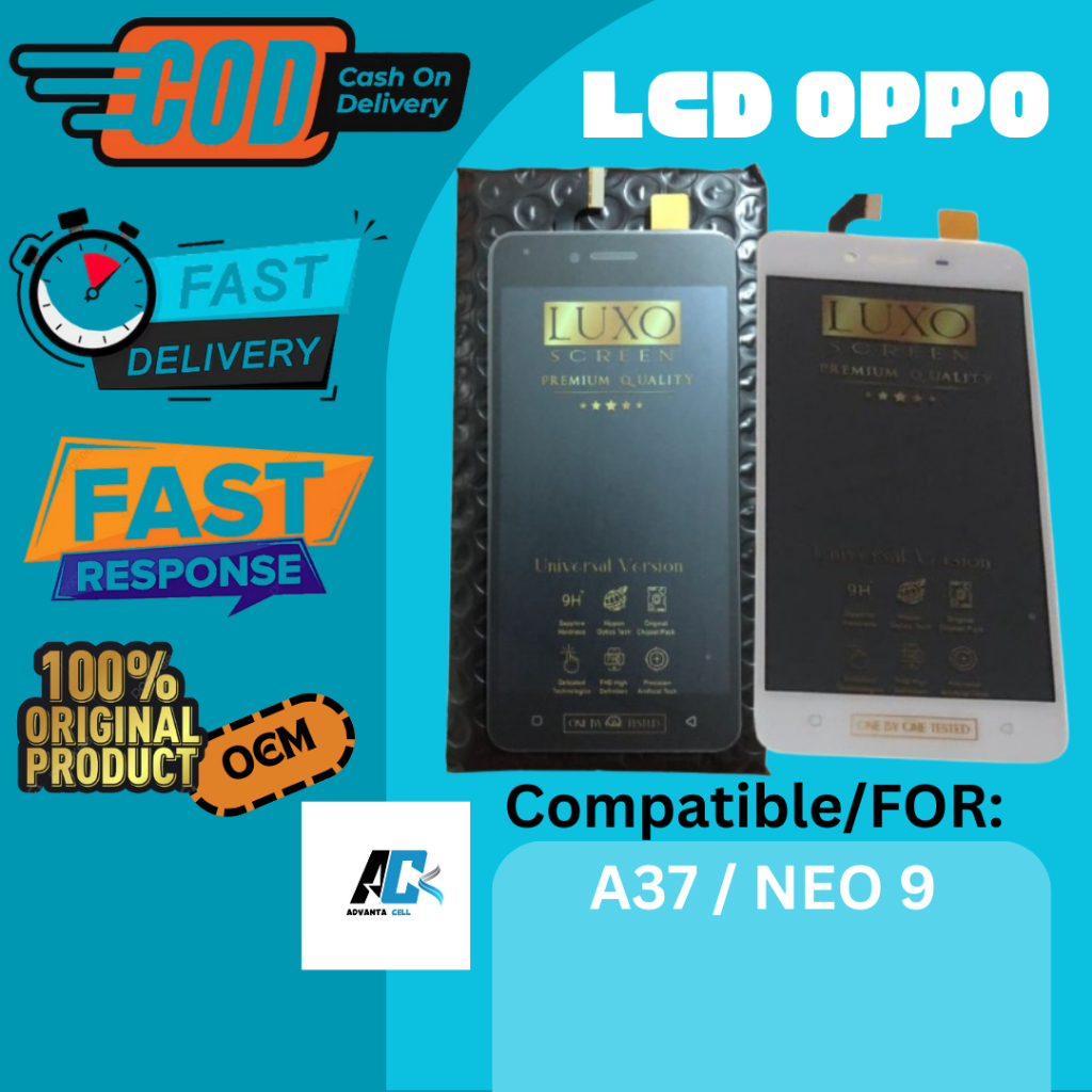 [AFFILIATE ONLY] LCD OPPO A37 / NEO 9 FULLSET TOUCHSCREEN GROSIR BARU IMPORT