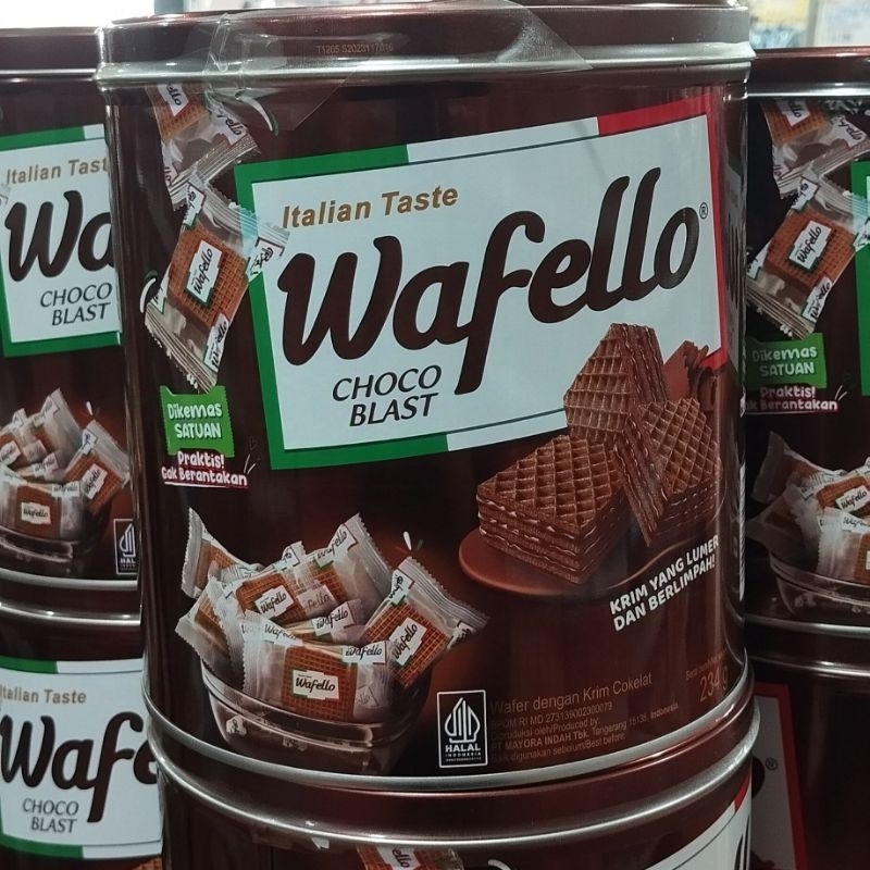 

Wafello Choco Wafer Kaleng