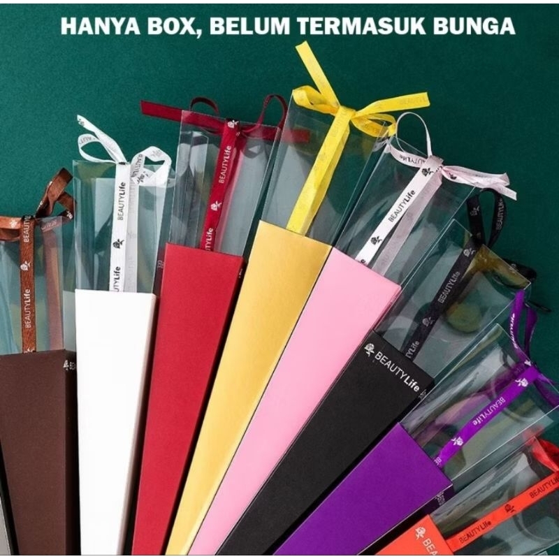 

KOTAK BUNGA SATUAN / BOX BUNGA / SINGLE ROSE BOX
