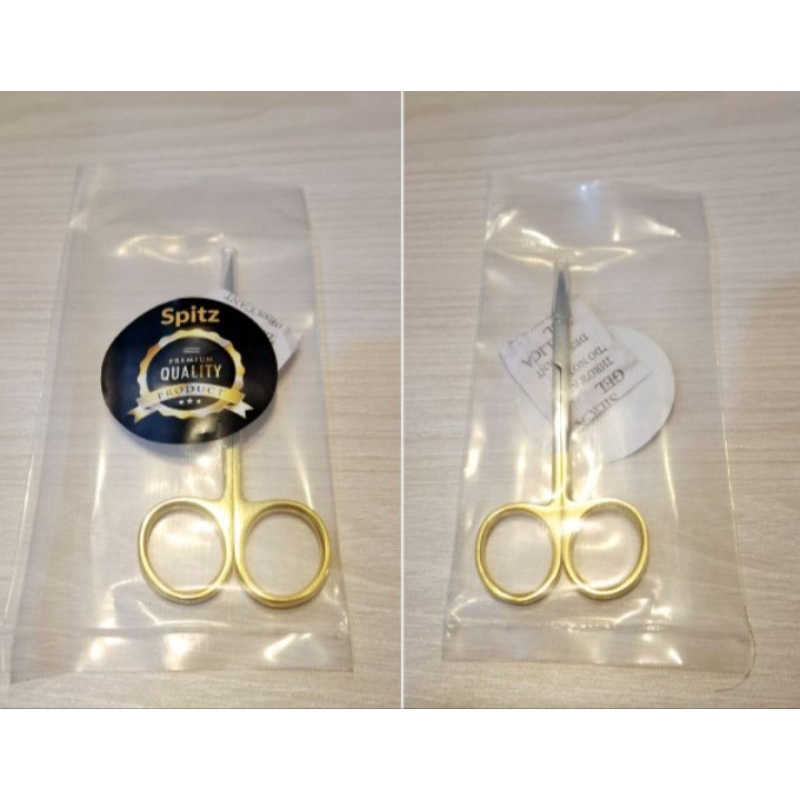 

Gunting iris 11cm merek spitz handle gold