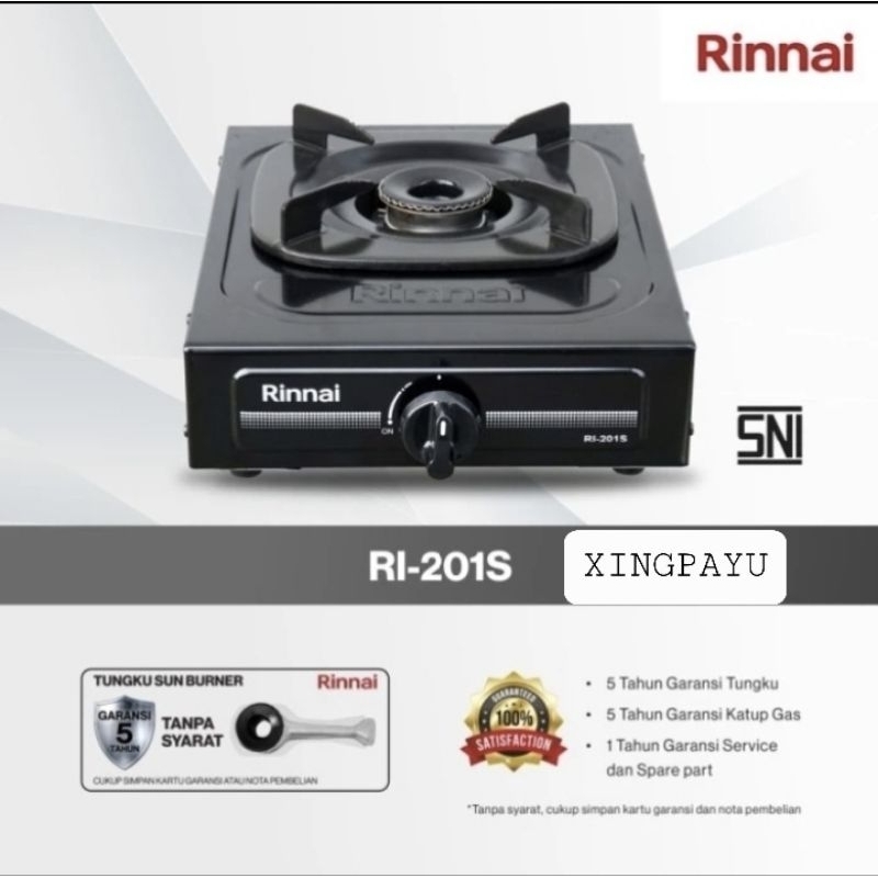 Kompor 1 Tungku Rinnai 201S