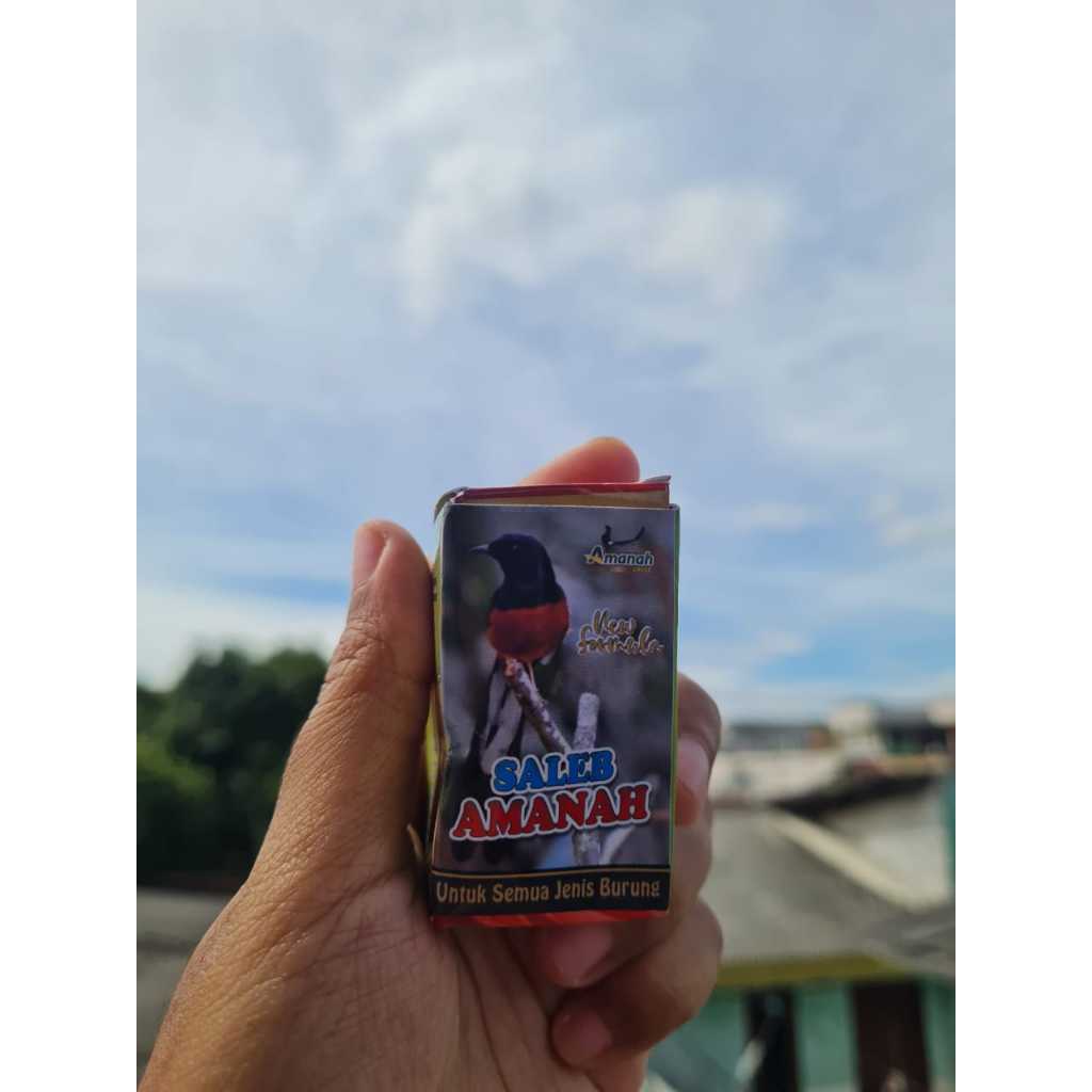 SALEP AMANAH UNTUK BURUNG DROP MENTAL