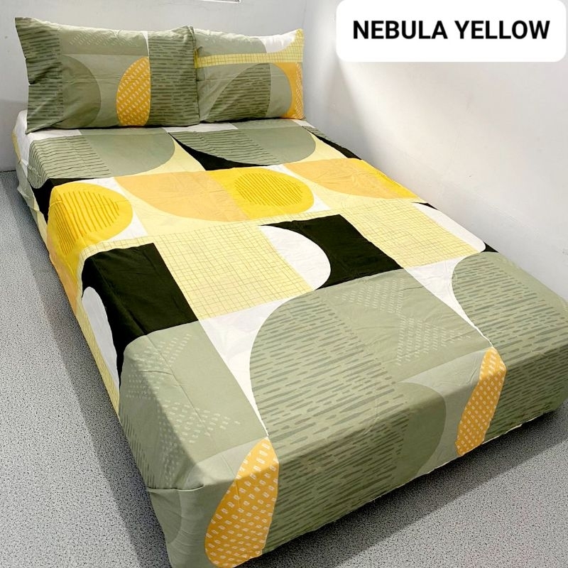 BISA COD sprei nebu minimalis 90 x 200 motif estetik minimalis seprei 160X200 murah 180x200 seprai u