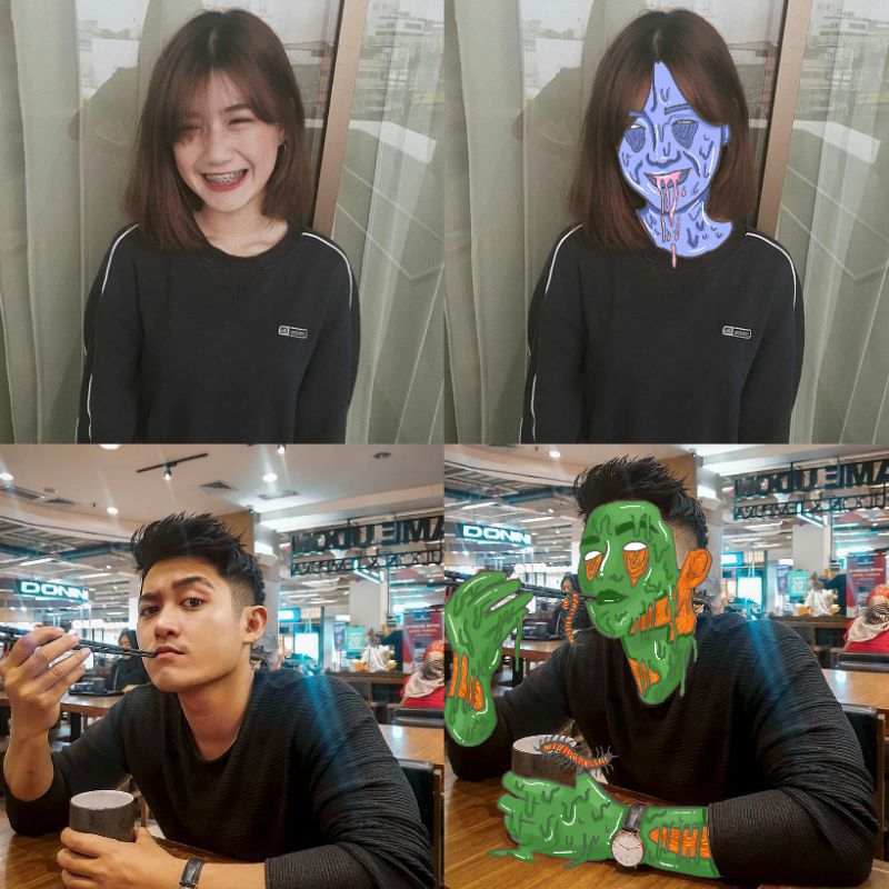 jasa ilustrasi unik / jasa ilustrasi grime / jasa gambar unik / jasa gambar / jasa desain / jasa gam