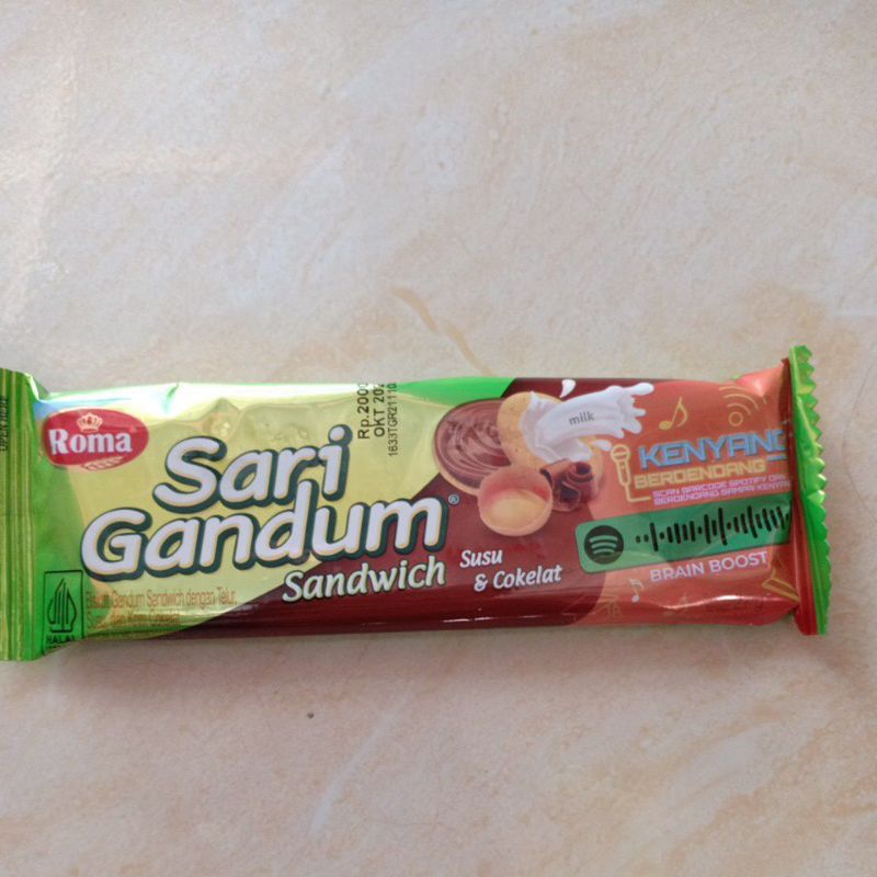 

Roma Sari Gandum Sandwich & Cokelat