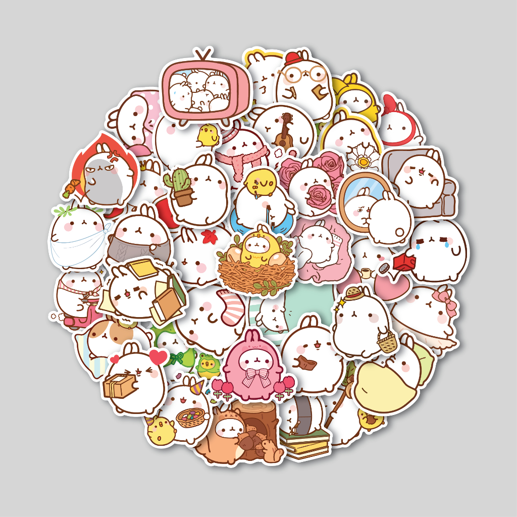 

STICKER PACK MOLANG | STICKER TUMBLR | STIKER LAPTOP KOPER HELM