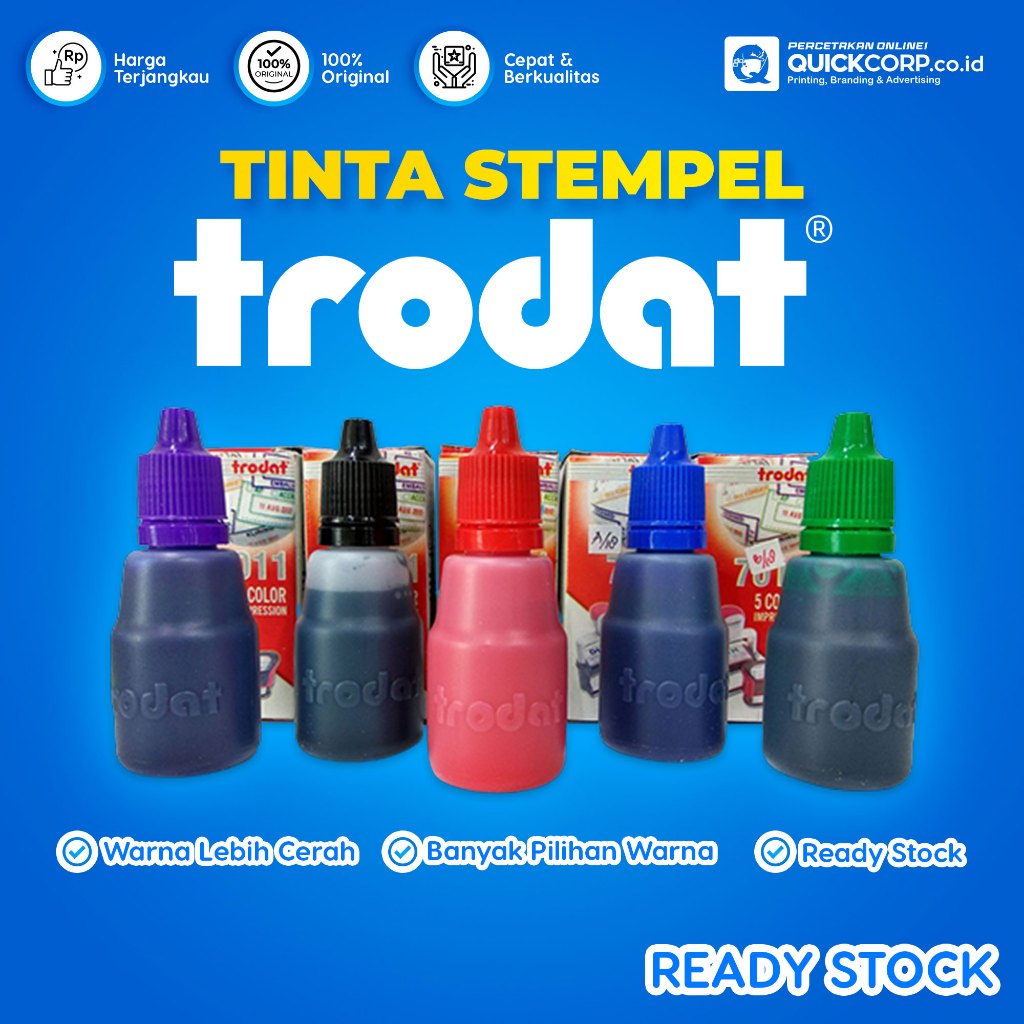 

Tinta Stempel Warna Trodat 7011 20ML