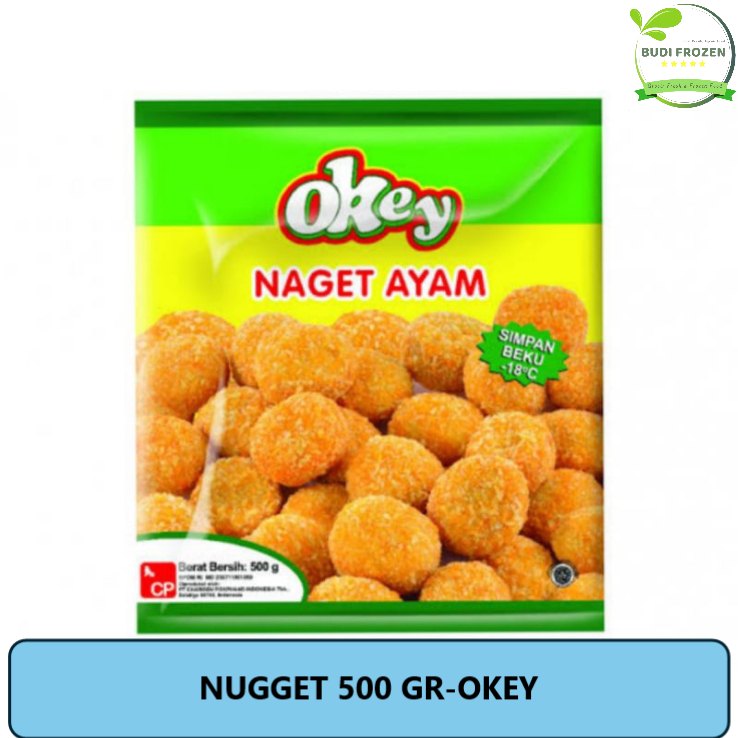 

OKEY NUGGET 500 GR-NAGET AYAM BENTUK KOIN