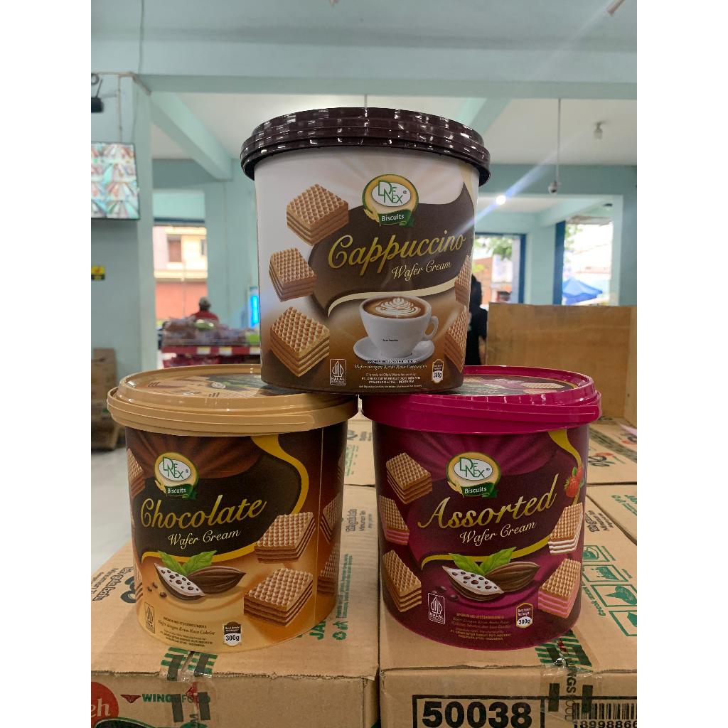 

DENEX WAFER CREAM 300GR ASSORTED, CAPPUCINO, COKLAT