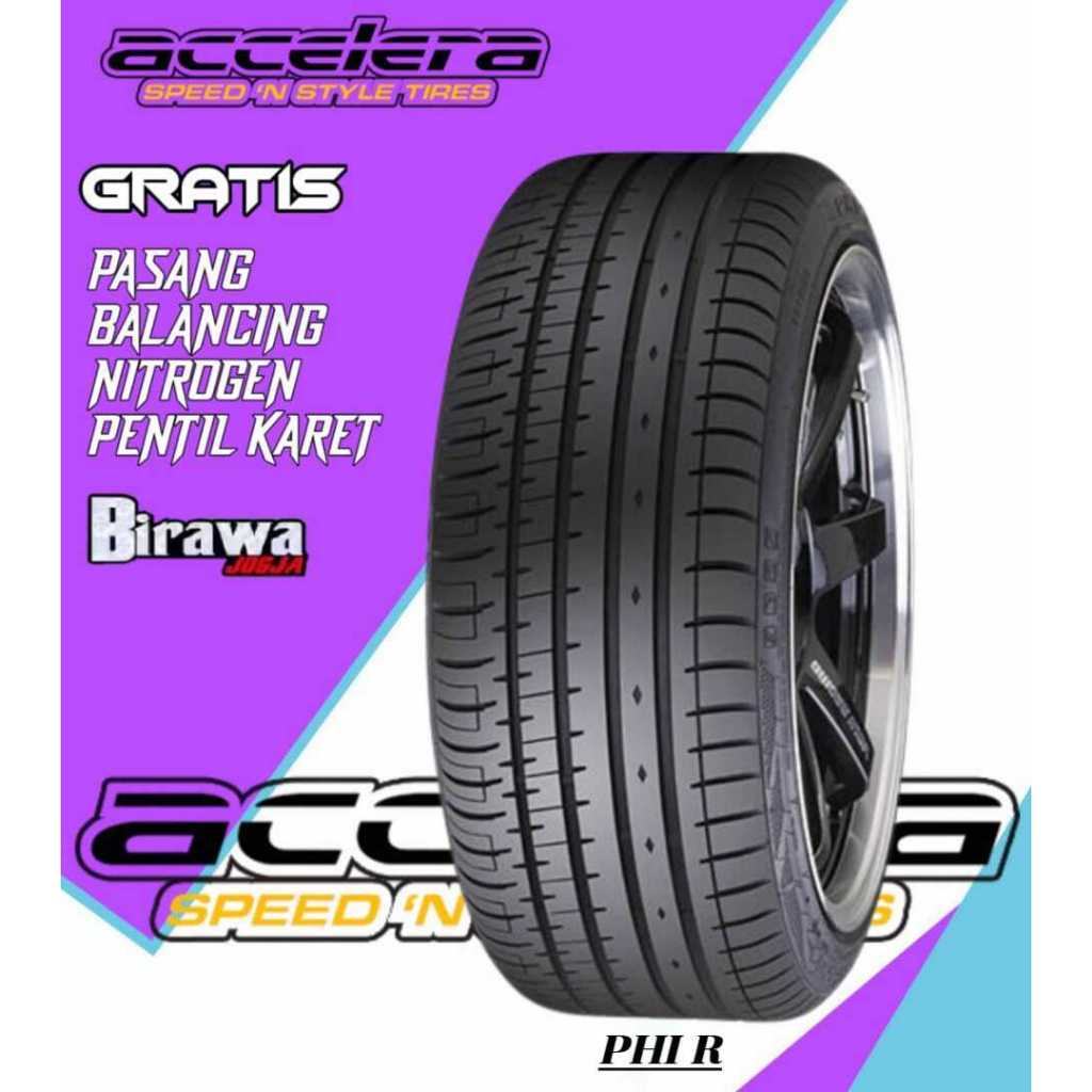 Ban Mobil Ring 15 Accelera Phi-r 195/50 R15 Tubeless Ban Mobil Murah Daerah Jogja ( Gratis Pasang )