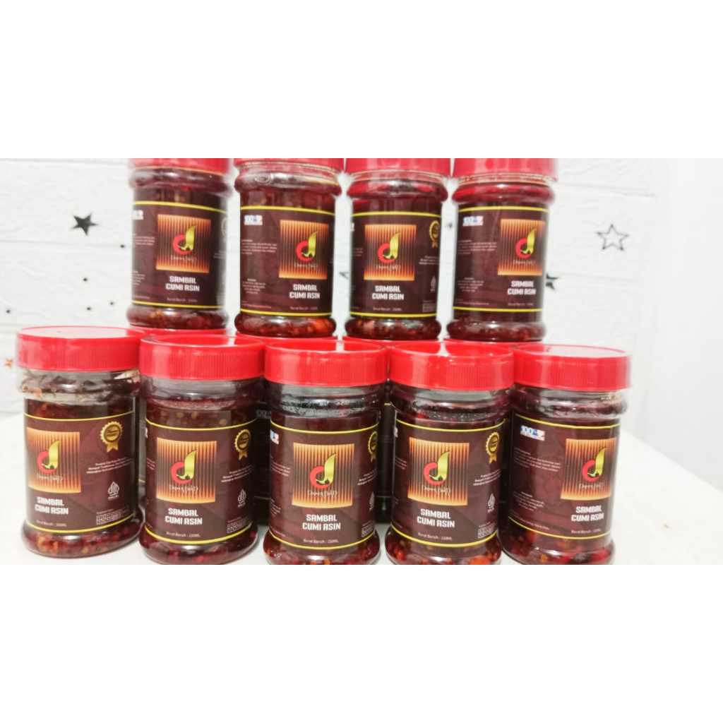 

SAMBAL BABY CUMI , TERI MEDAN, SAMBEL UDANG REBON dari DAPOER BUK'D 120GRAM