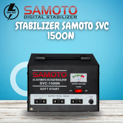 SAMOTO STABILIZER / STABILIZER KOMPUTER / STABILIZER 1500VA