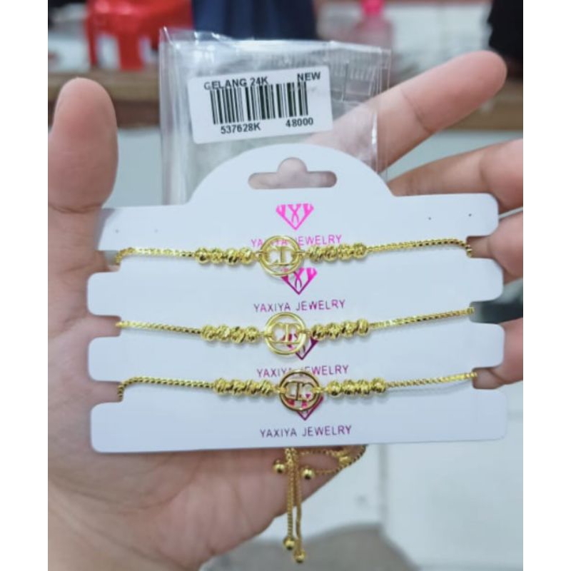 GELANG SERUT CD BLA KUNING EMAS