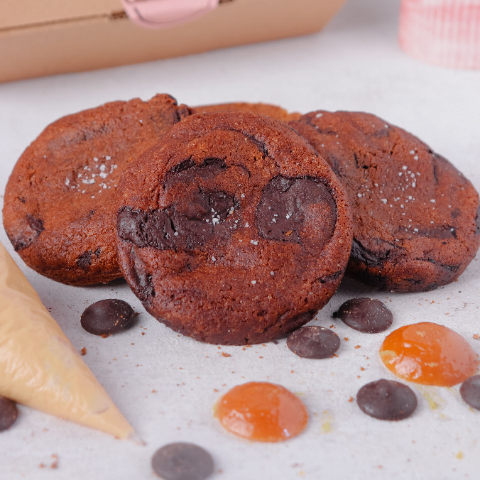 

Caramel Choco Cookie - Premium Soft Cookie - Caketime.co