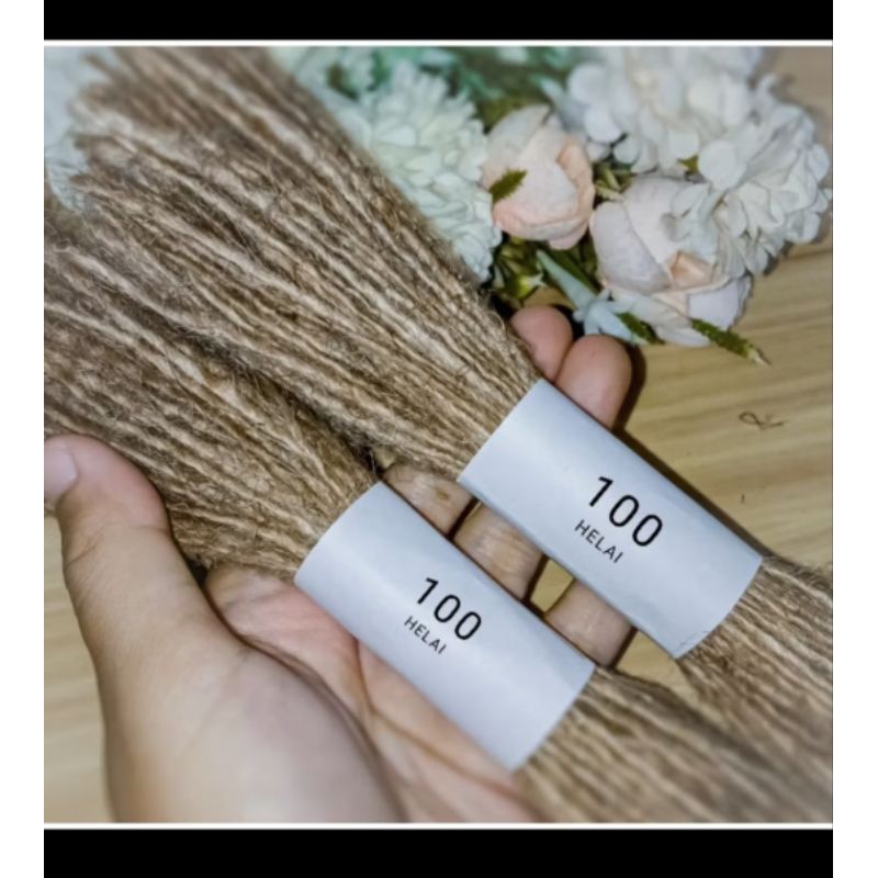 

Tali Hangtag , Tali Goni 1ply , Tali Rami pj 20cm , Rope Jute Murah