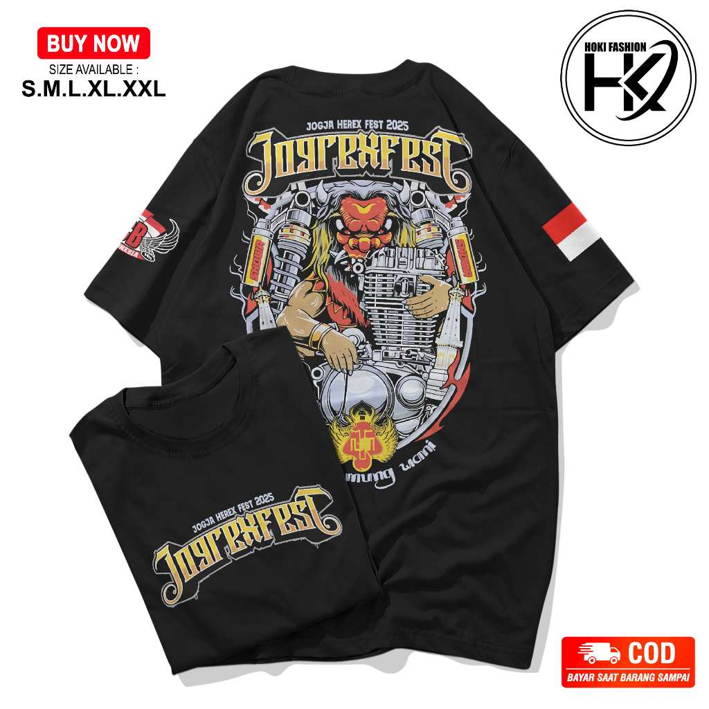 KAOS ACARA JOGREXFEST 2025 CB POLICE JOGJA