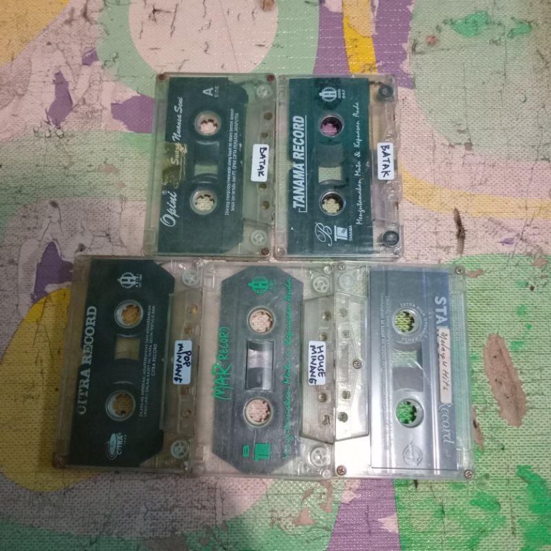 PAKET KASET PITA MELAYU, MINANG, BATAK (UNCOVER)