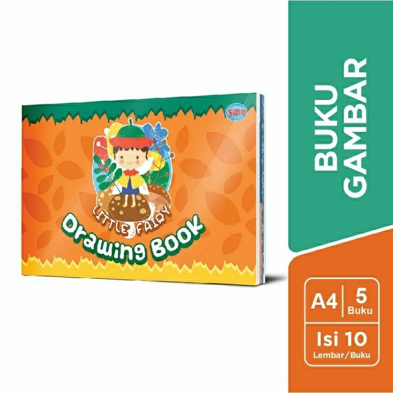 

Buku GAMBAR SIDU A4 Original (1pack/5 buku)