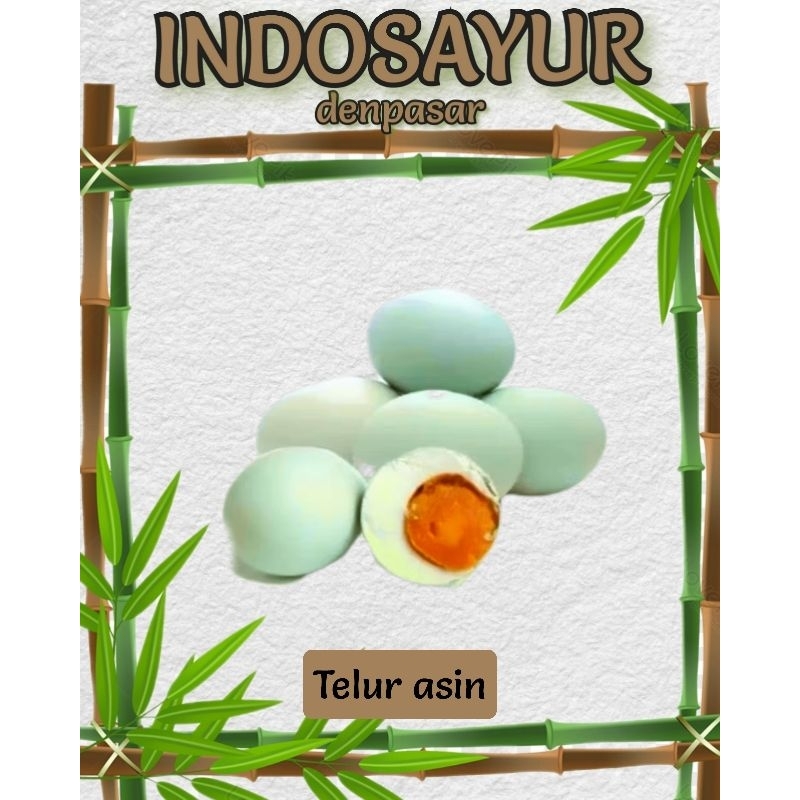 

Telur Asin bebek per butir _ INDOSAYUR