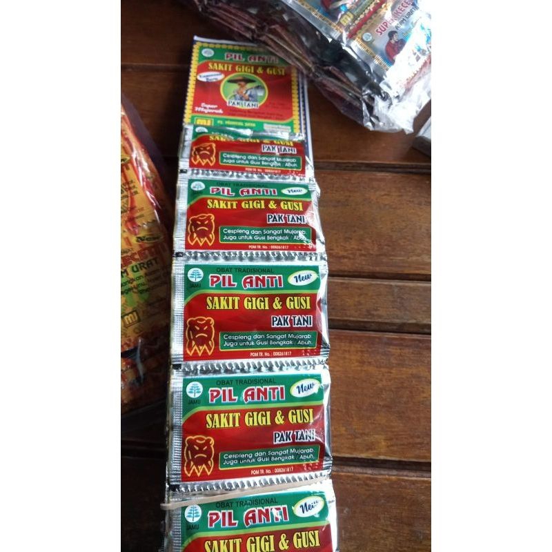 pak tani obat sakit gigi dan gusi